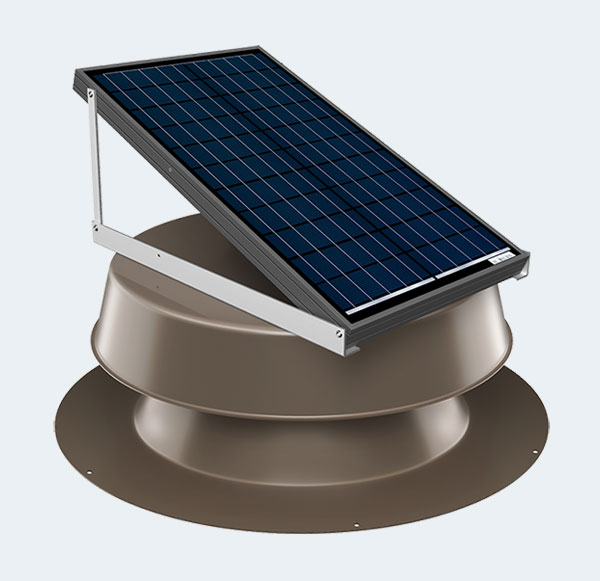 32 Watt Roof Mounted Solar Atic Fan Bronze